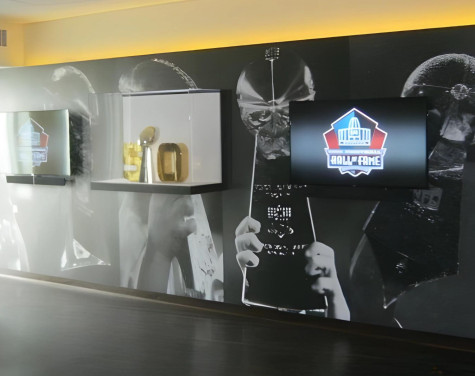 Pro Football Hall of Fame Canton OH Board Room Wall