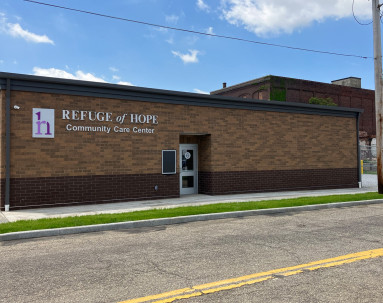 Refuge of Hope Donation Center Construction Nonprofit Organization Street View by Fred Oliveri