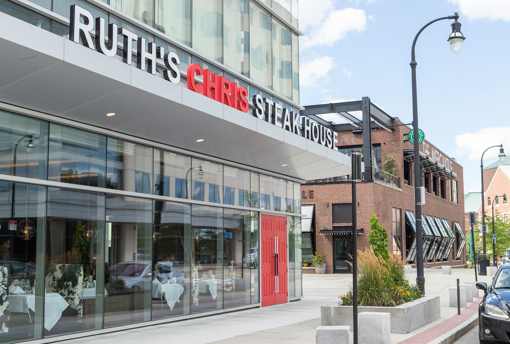 Ruth's Chris Construction Contractor Services Front Sidewalk by Fred Oliveri